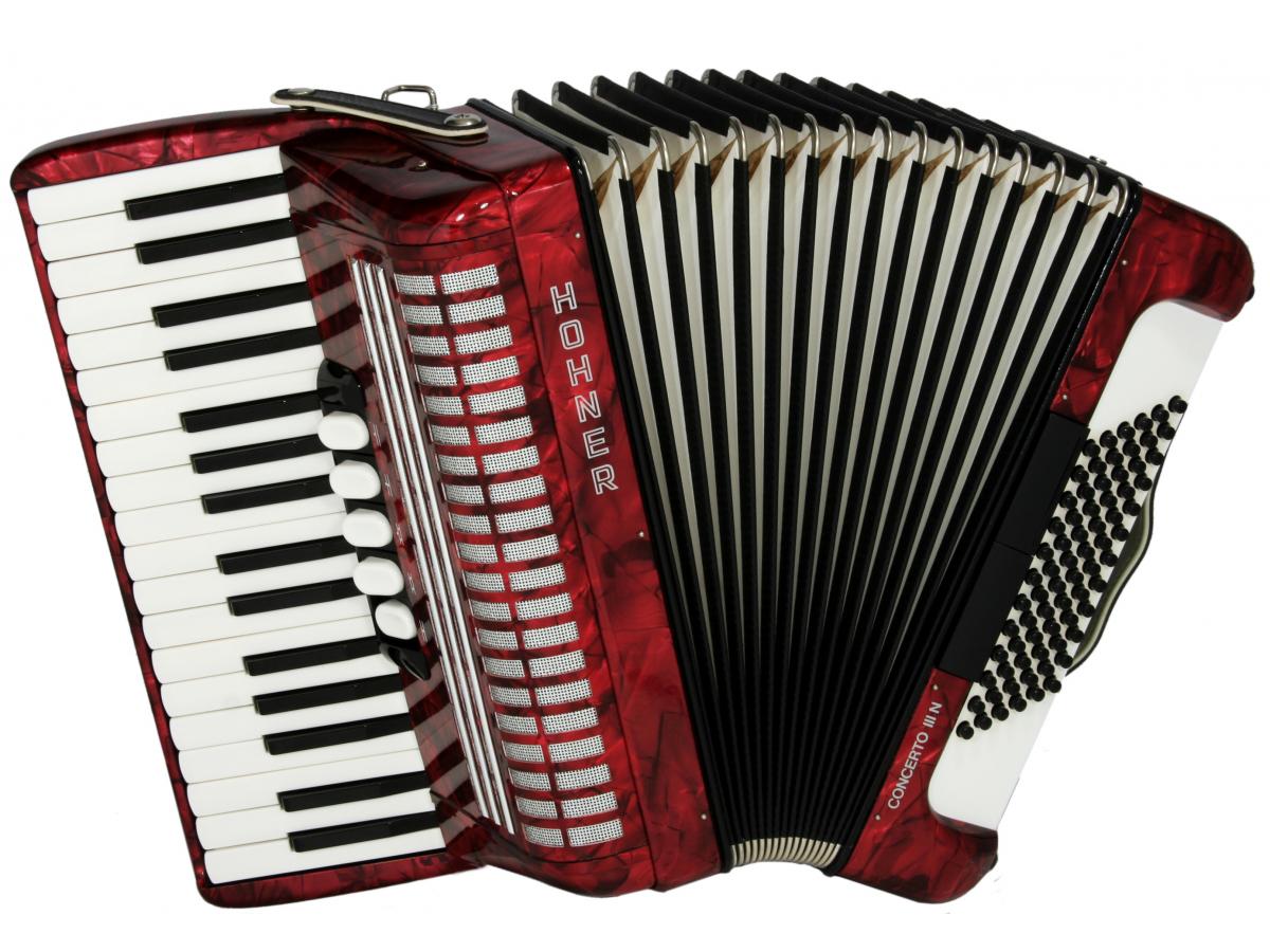 Hohner Corso ダイアトニックアコーディオン レッド アコーディオン