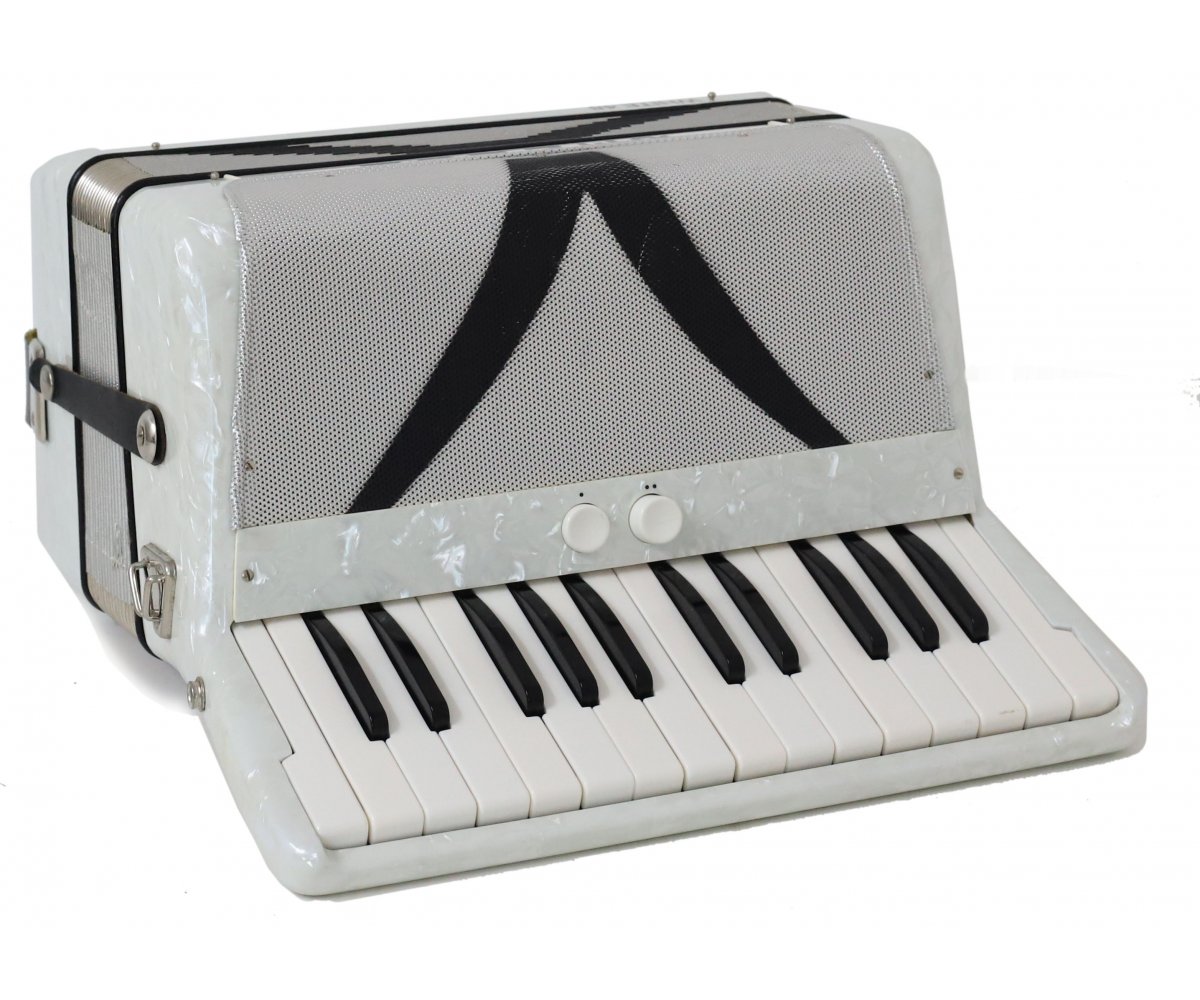 Hohner White 48 - Akkordeon Centrum